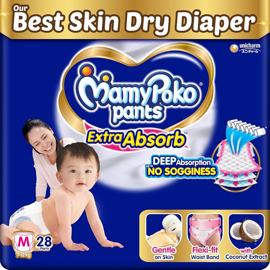 MamyPoko Air Fit Pants Medium (6-11 kg)
