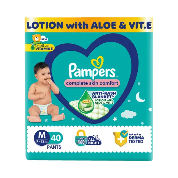 Pampers Active Baby Pants - 52 Count