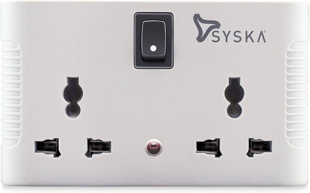 Syska Heavy-Duty Electrical Socket Covers (Pack of 6)