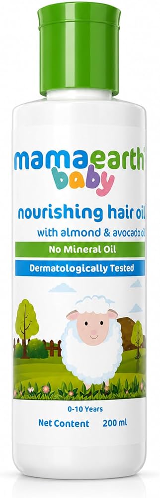 Mamaearth Nourishing Baby Oil (200ml)
