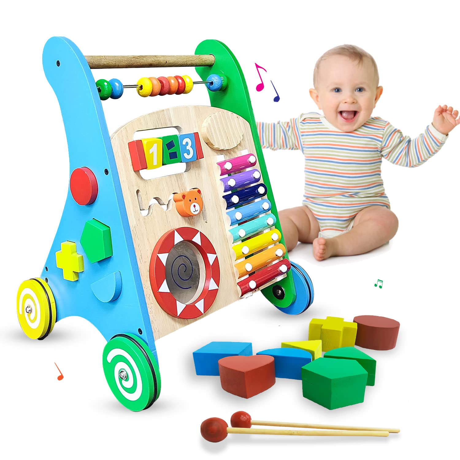 Wembley Walker Wooden Push Toy
