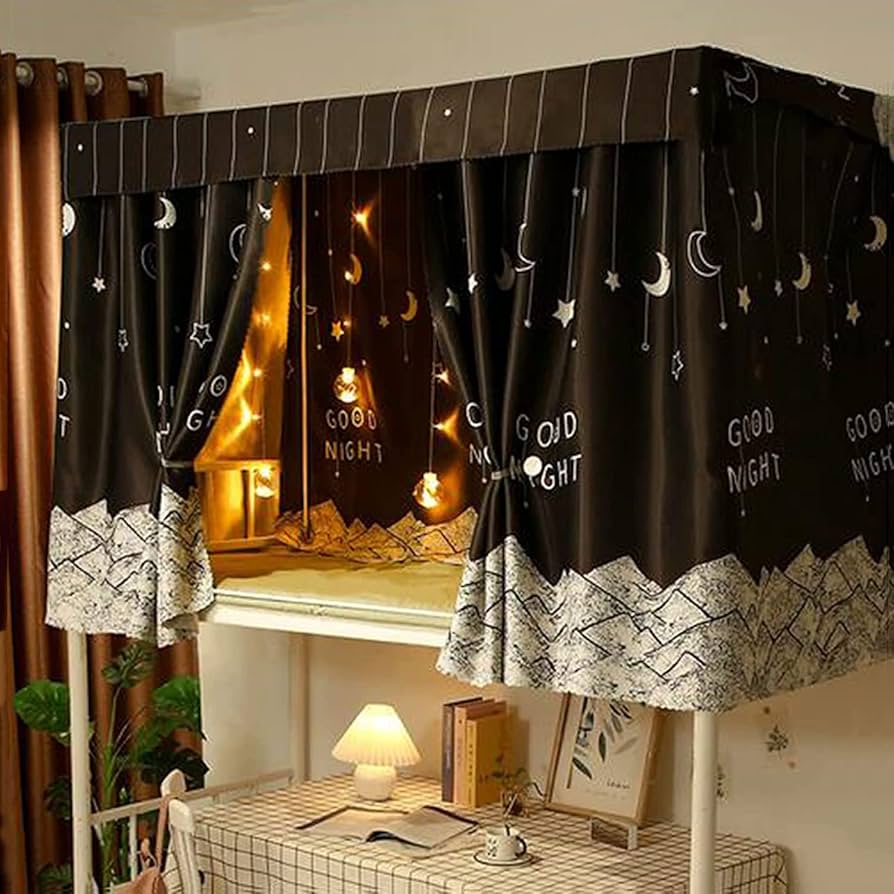 HomeCanvas Blackout Curtains with Ventilation Micro-Perforations