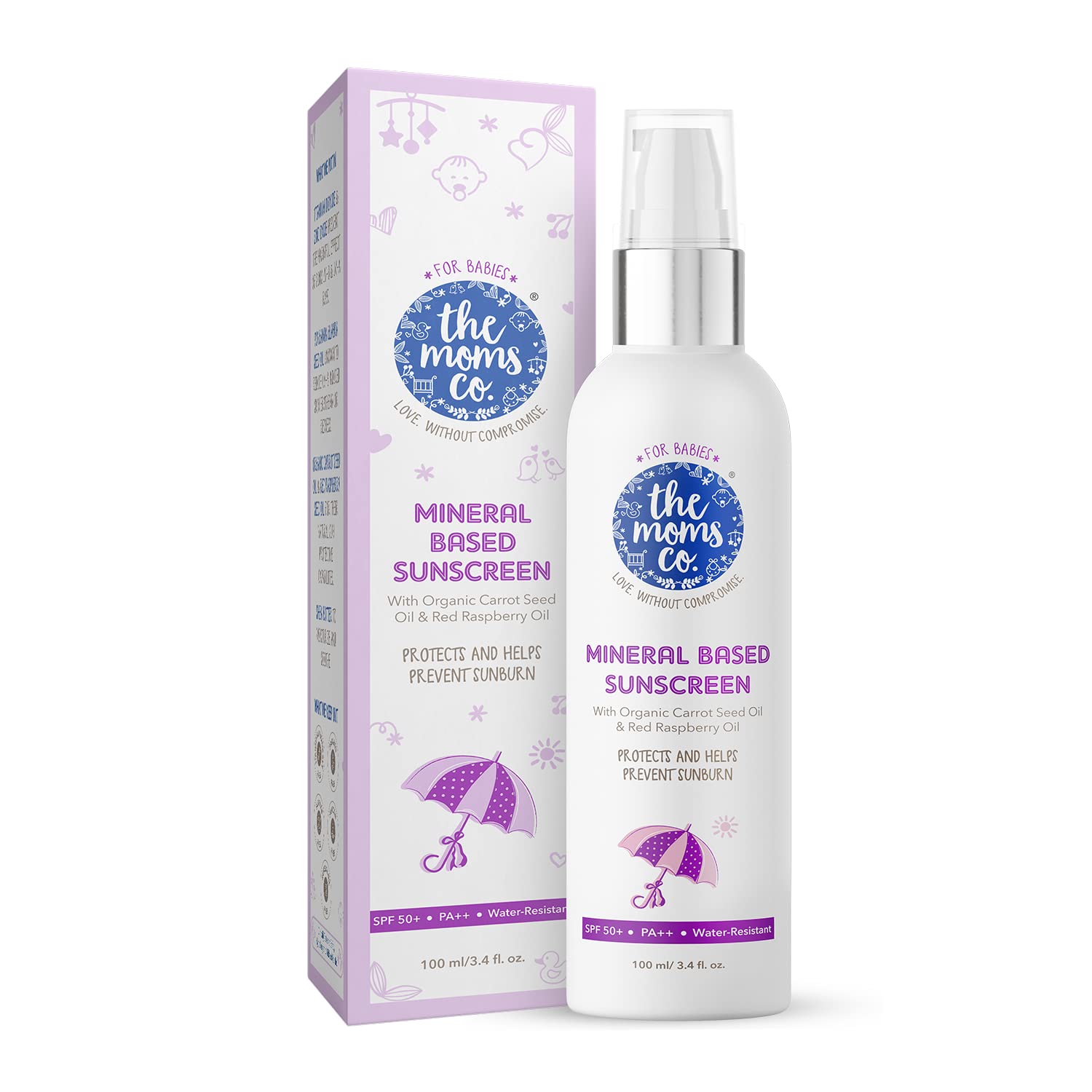 The Moms Co Mineral Based Sunscreen SPF 30 - 50g
