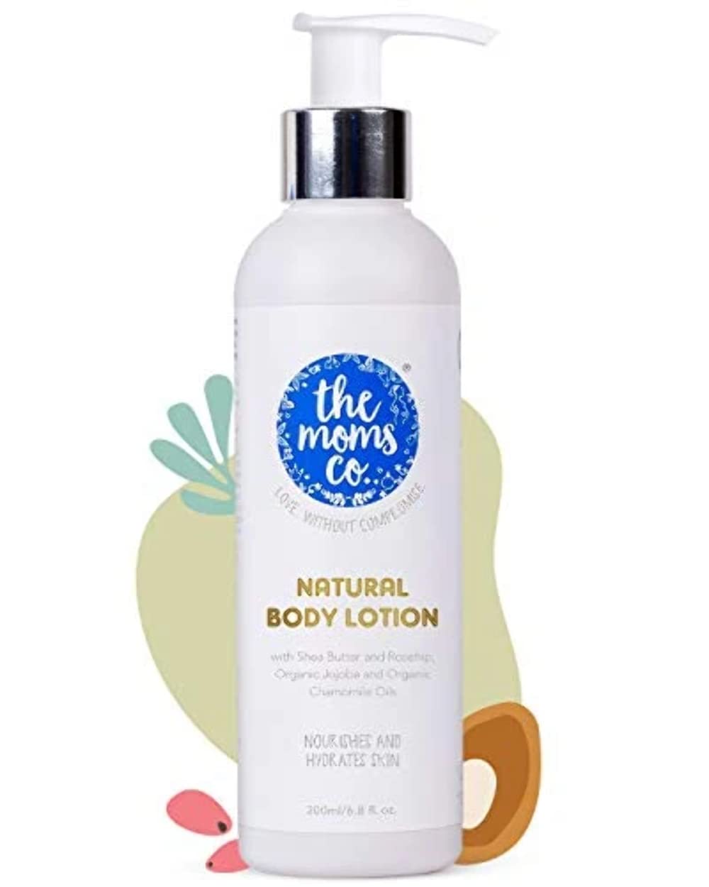 The Moms Co Nourishing Body Lotion with Shea Butter & Oat Extract - 200ml