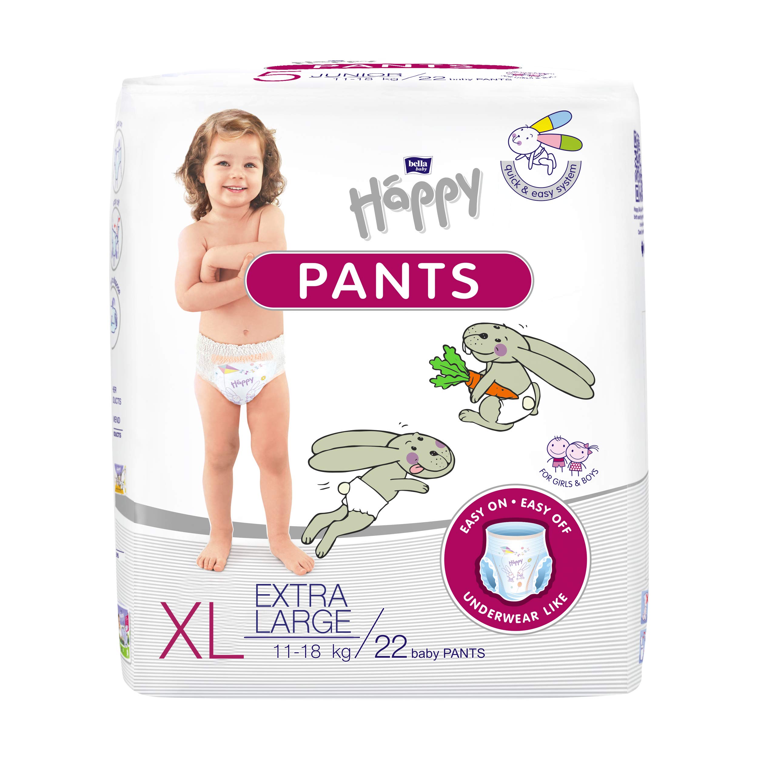 Bella Baby Premium Pants (Size M, 7-12 kg)