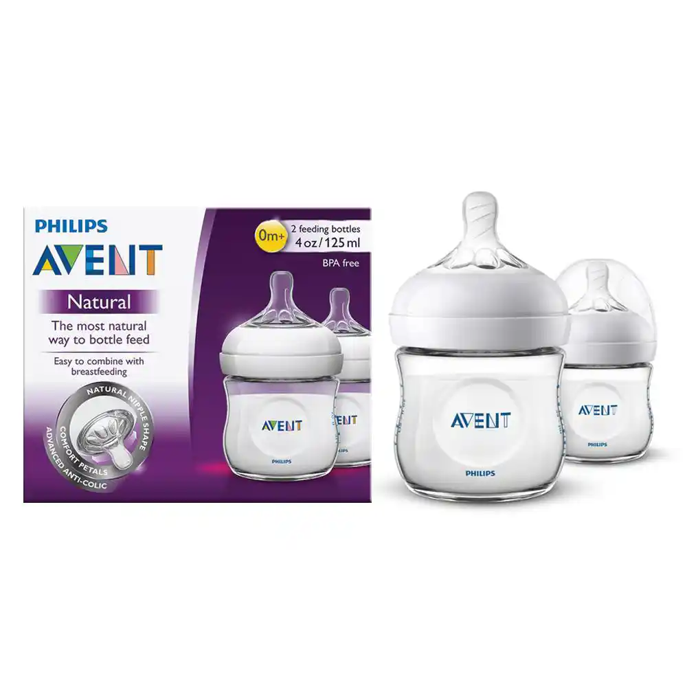 Philips Avent Natural Feeding Bottle 260ml Pack of 2