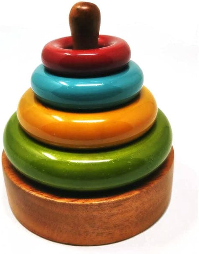 Ariro Wooden Stacking Ring Toy