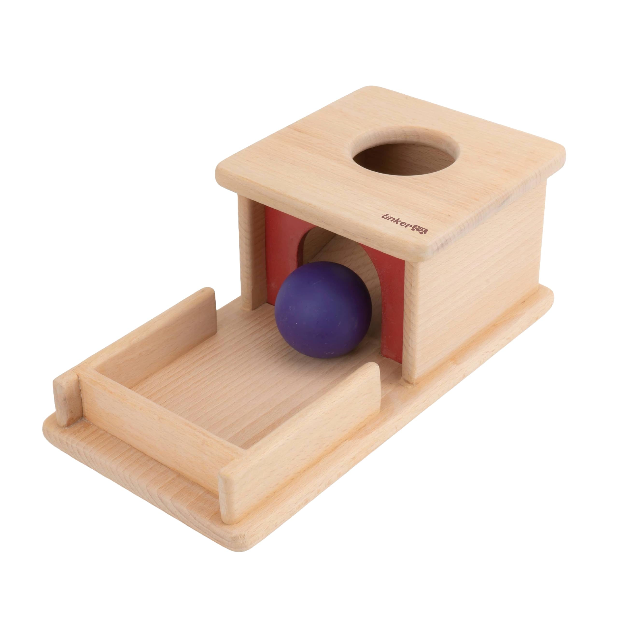 Montessori Object Permanence Box (Wooden)
