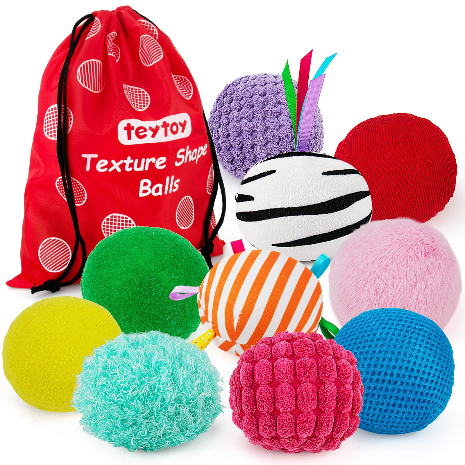 Sunbaby Textured Discovery Balls (3-Pack)