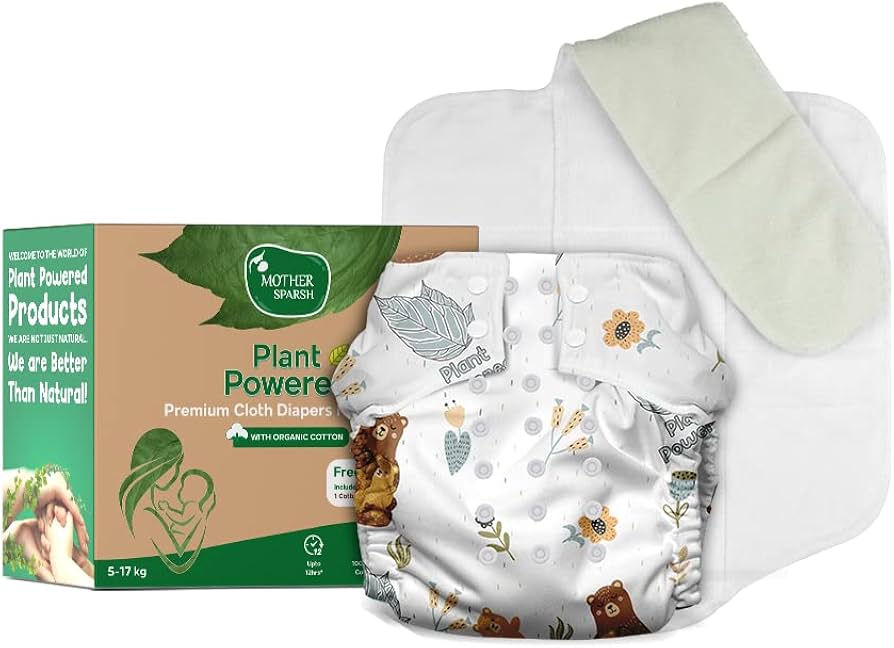 Mother Sparsh Organic Cotton Baby Onesie 0-3 Months