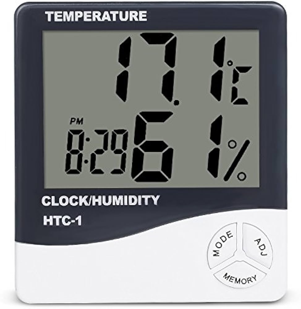 Digital Humidity Meter and Hygrometer for Nursery Monitoring