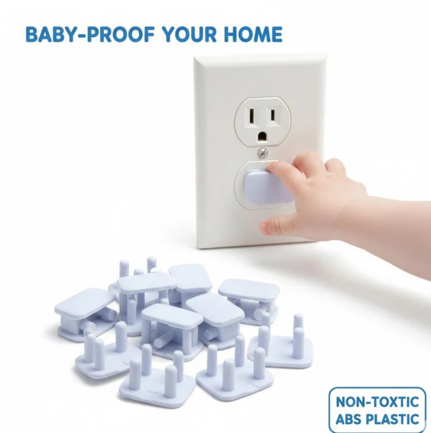 Morex Plastic Electrical Socket Covers (Pack of 6)