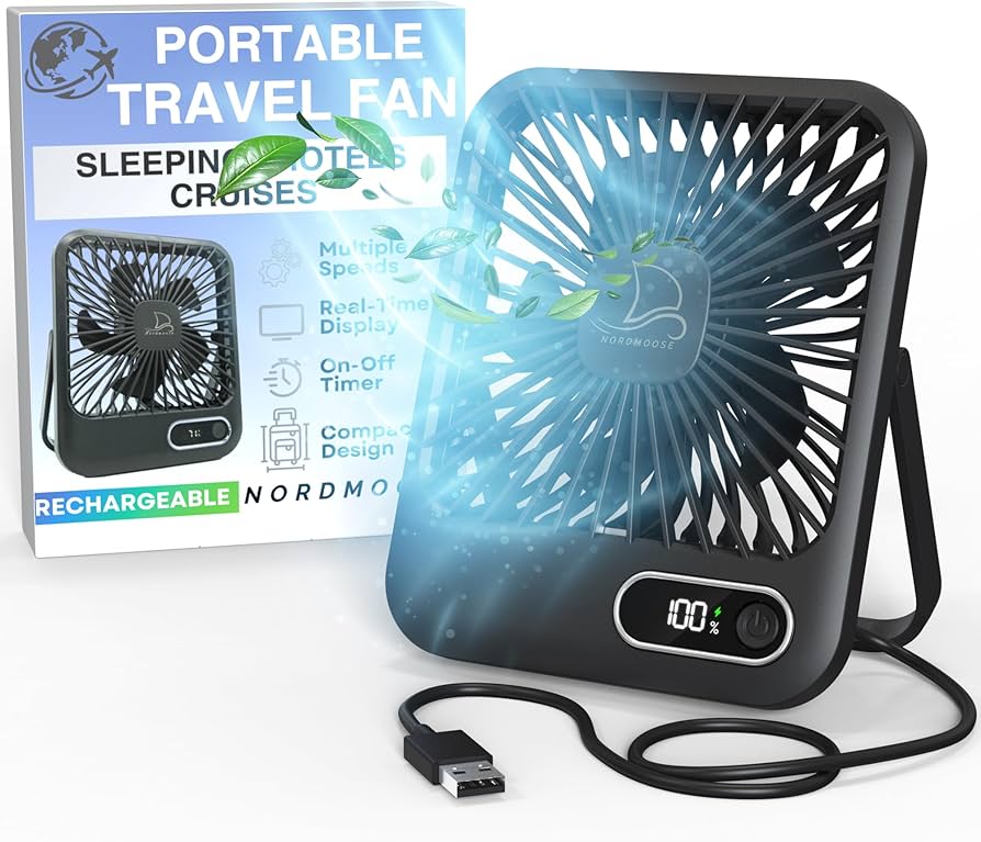 Eureka Forbes Portable Battery-Backed Fan