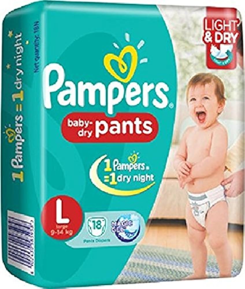 Pampers Baby Dry Pants Large Size Diaper Pants