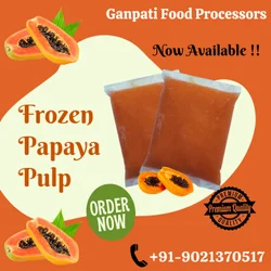 Organic Papaya Puree Frozen (First Foods Brand) 500g