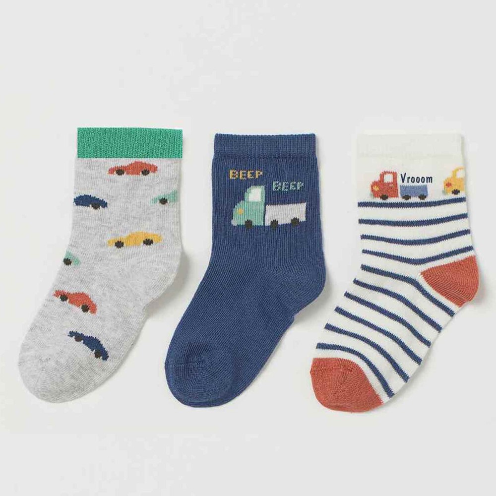 FirstCry Organic Baby Socks Pack of 3
