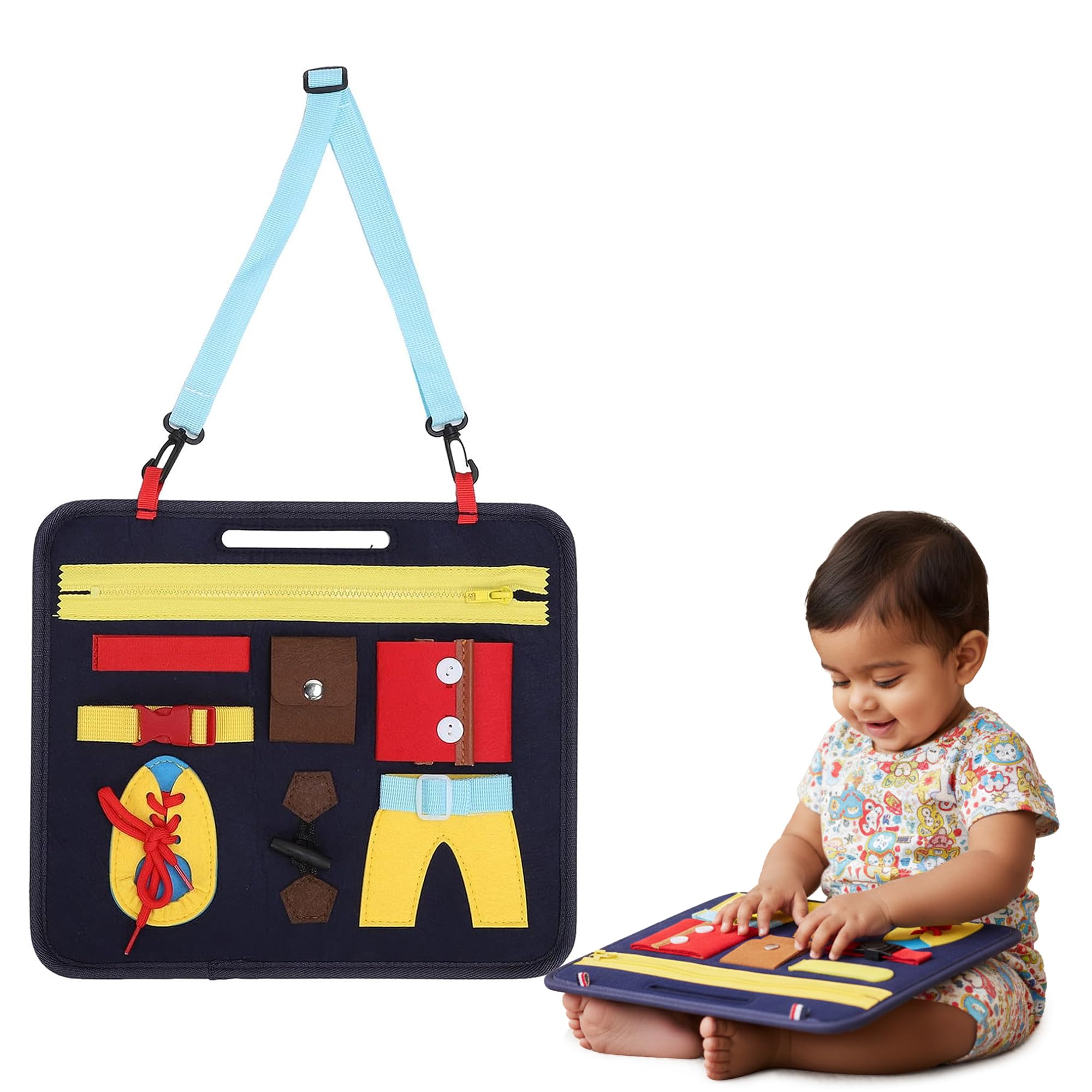 Busy Board Sensory Activity Board