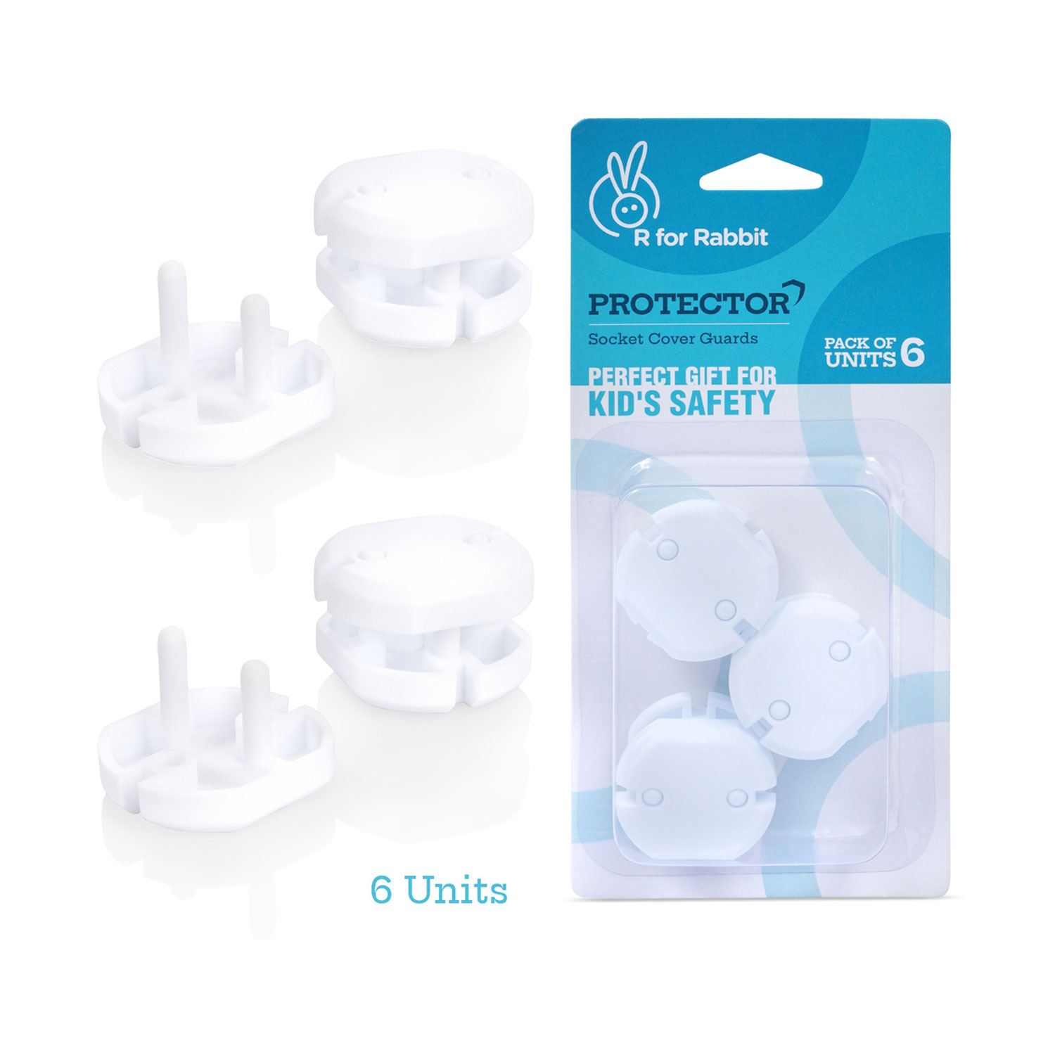 R for Rabbit Electrical Safety Covers (Pack of 10)
