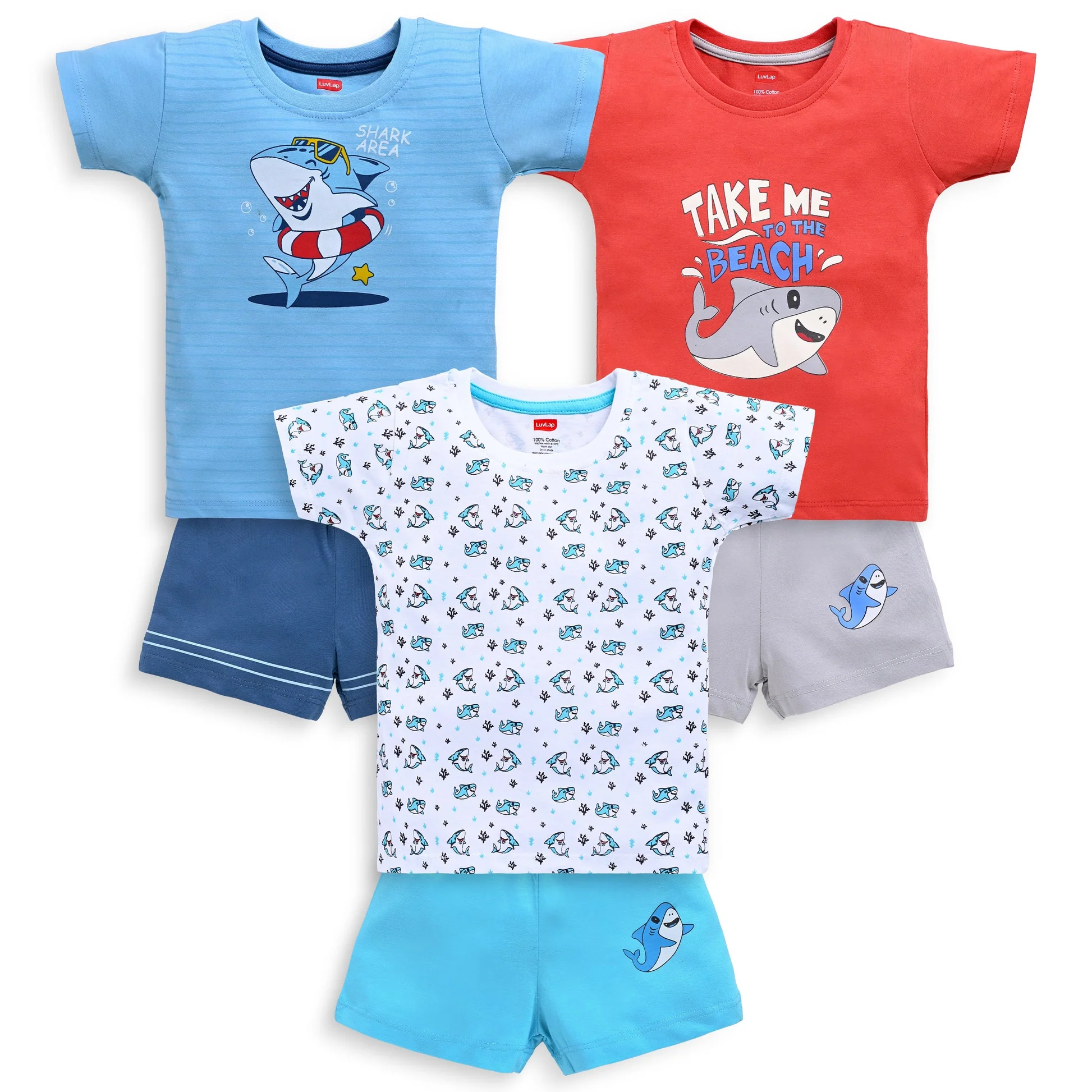 Luvlap Baby Cotton Pants Combo