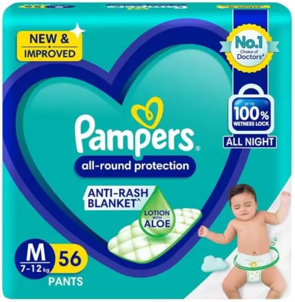 Pampers Swaddlers Pants, Size 5, 12-17 kg, Pack of 40