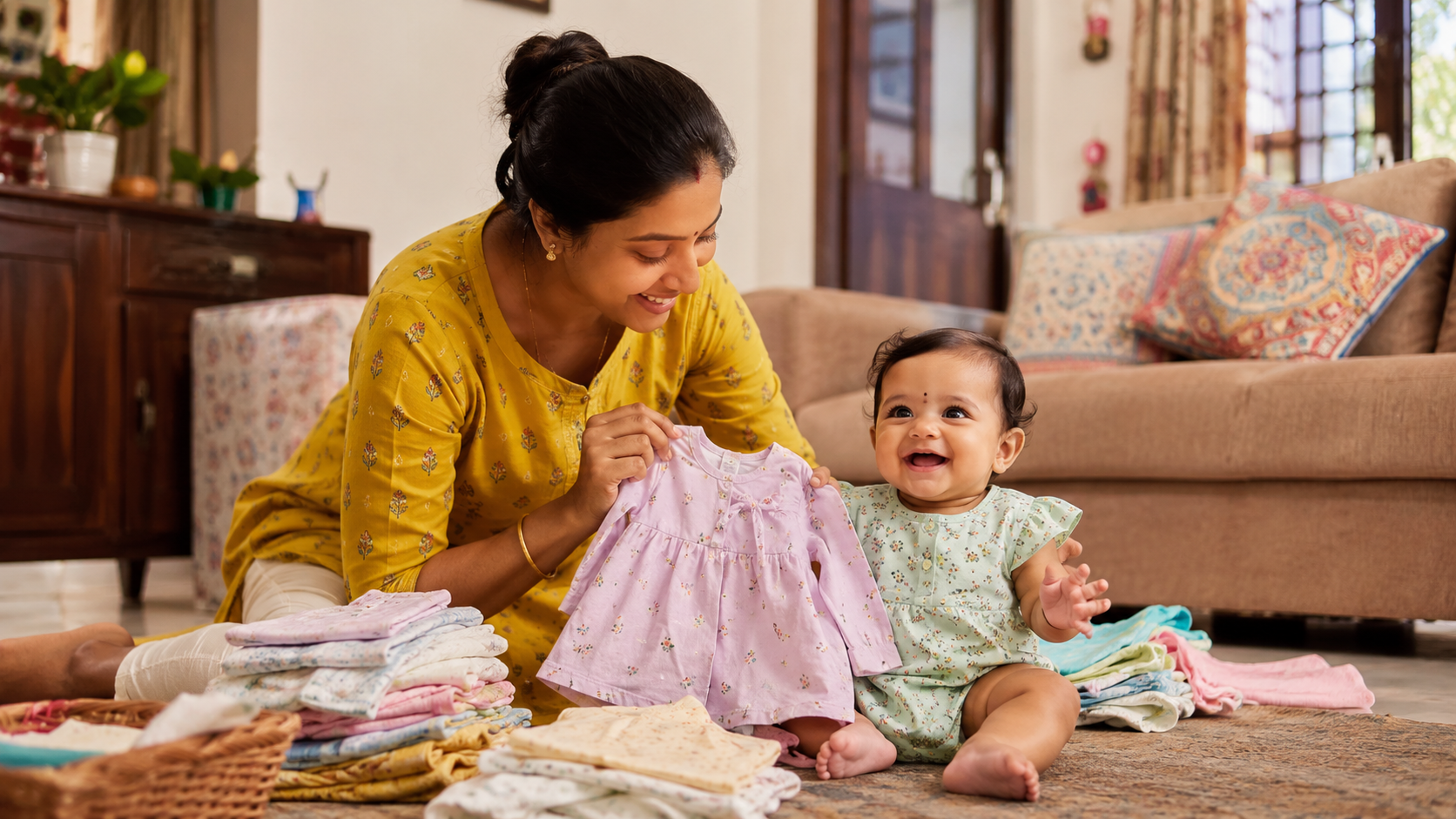 Baby Clothes Monsoon Checklist for 8-18 Months: Quick-Dry Fabrics & Fungal Prevention Guide