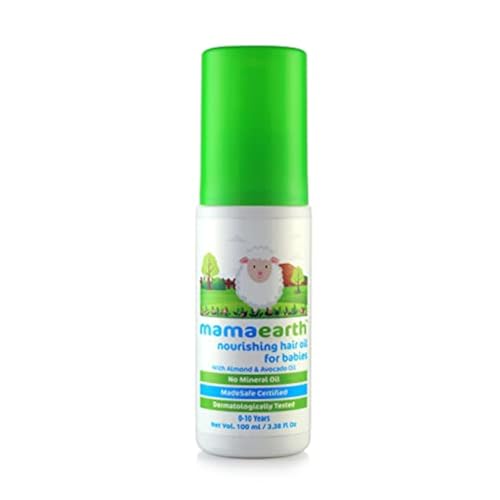 Mamaearth Nourishing Baby Hair Oil with Coconut Oil