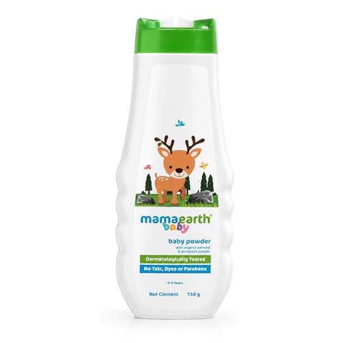 Mamaearth Organic Dusting Powder for Babies, 150g
