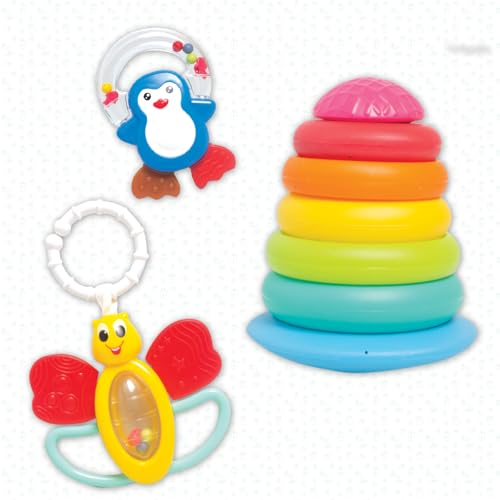 Funskool Stacking Rings & Rattle Set