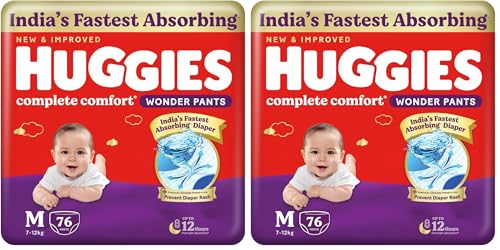Huggies Wonder Pants Diaper - Size M (Medium) (Pack of 32)