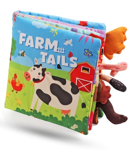 FirstCry Soft Sensory Touch and Feel Book for Baby
