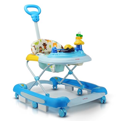 LuvLap Baby Walker with Parent Push Handle