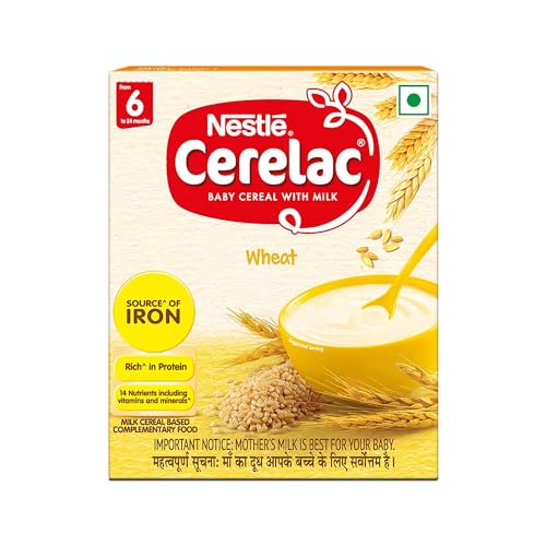 Nestlé Cerelac Wheat Baby Cereal with Milk (300g Pack)