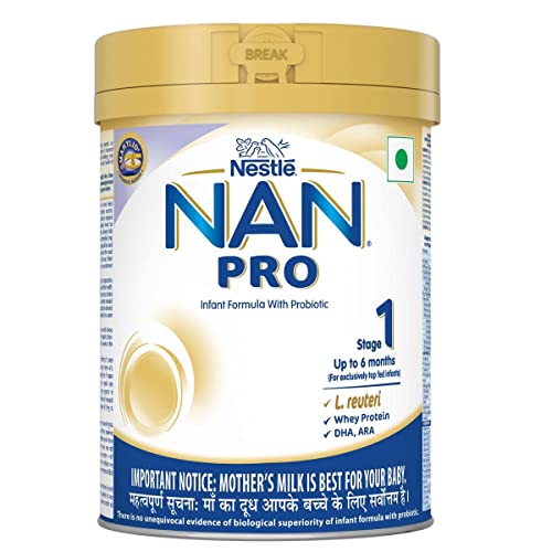 Nestlé Nan Pro Stage 1 Infant Formula (0-6 months) - 400g Tin