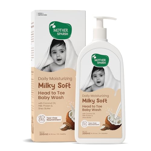 Mother Sparsh Tear-Free Baby Body Wash (200ml)