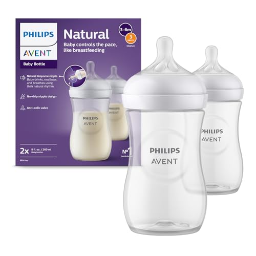 Philips Avent Natural Response Bottle 260ml (Pack of 2)