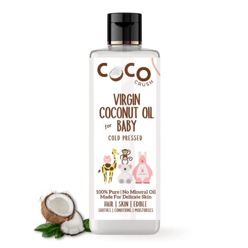 Cold-Pressed Organic Coconut Oil for Baby Massage