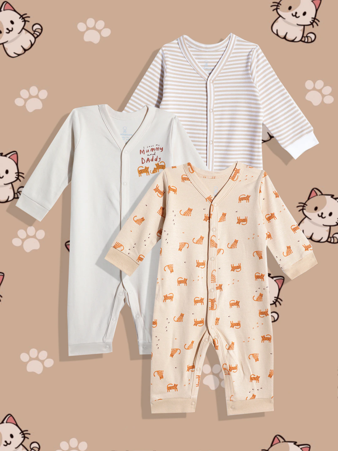 Mothercare Baby Monsoon Collection 3-Piece Set