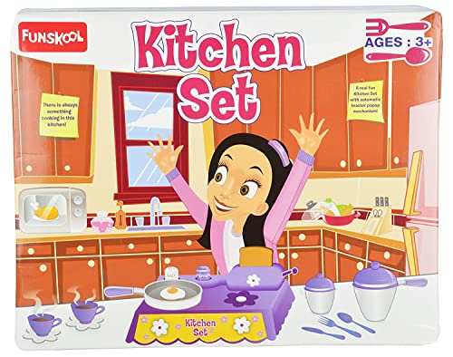 Funskool Compact Plastic Kitchen Play Set