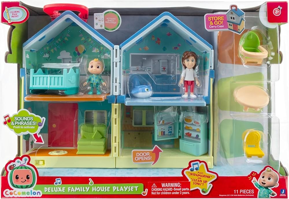 Chicco Playset Doll House with Family Figures