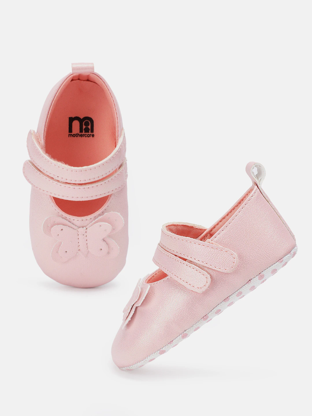 Mothercare Organic Baby Booties Single Pair