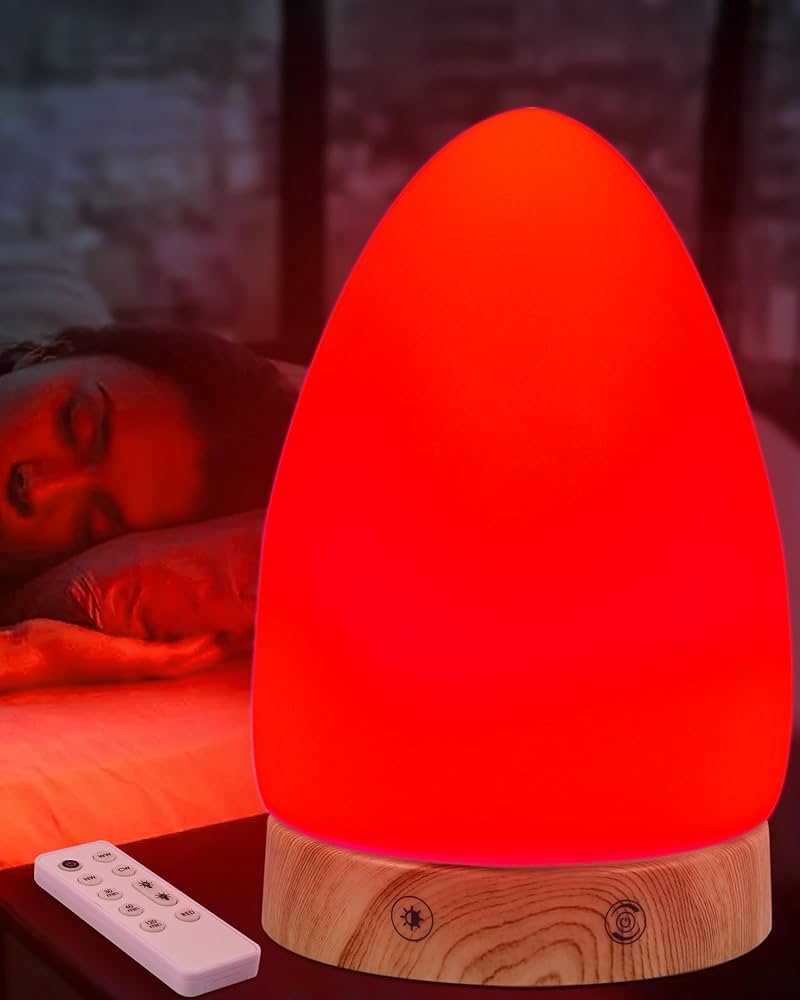 Dreambaby Red Glow LED Night Light (Low Lux, Sleep-Safe)