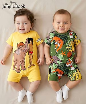 Babyhug Cotton-Polyester Blend Sleep Romper