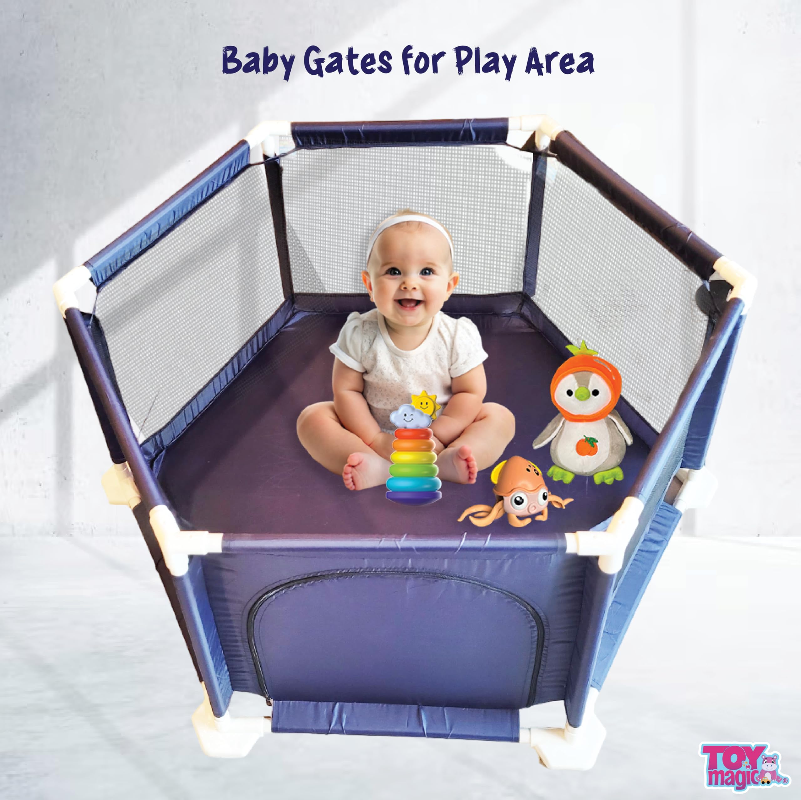 Baby Grow Premium Playpen Hexagonal Frame