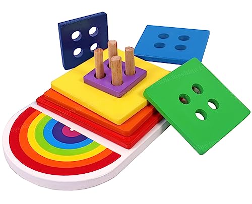 Toyshine Rainbow Stacking Cups