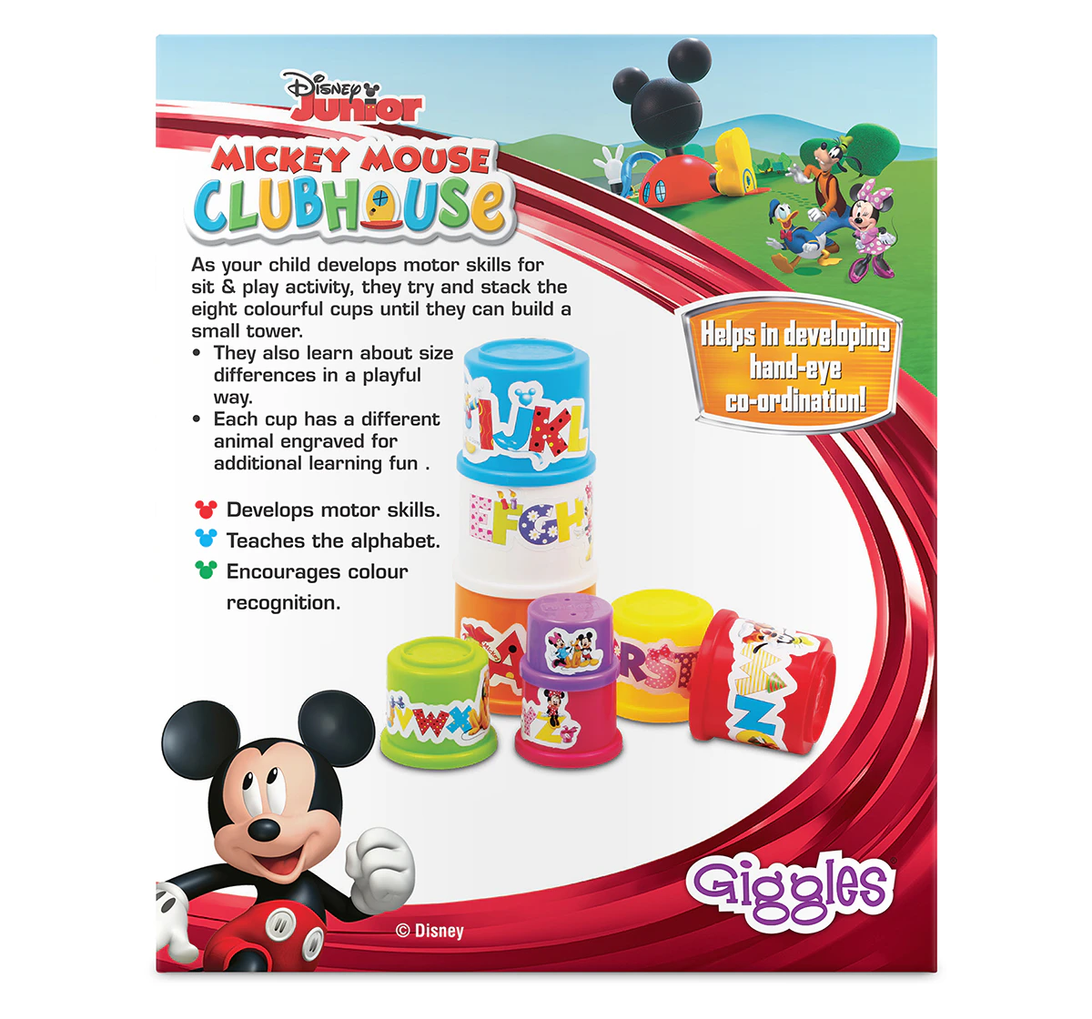Giggles Graduated Stacking Cups