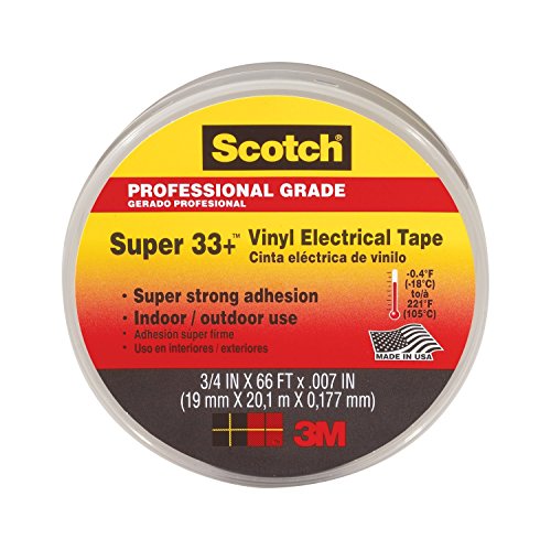 3M Scotch Super 33+ Vinyl Electrical Tape (Grip Tape Alternative)