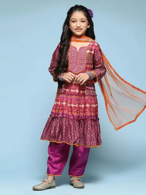 Biba Organic Baby Kurta Ethnic Set