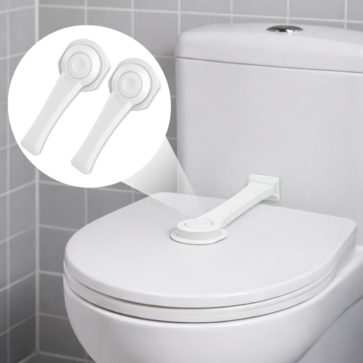 Kidsafetycare Toilet Seat Child Lock (Universal Fit)