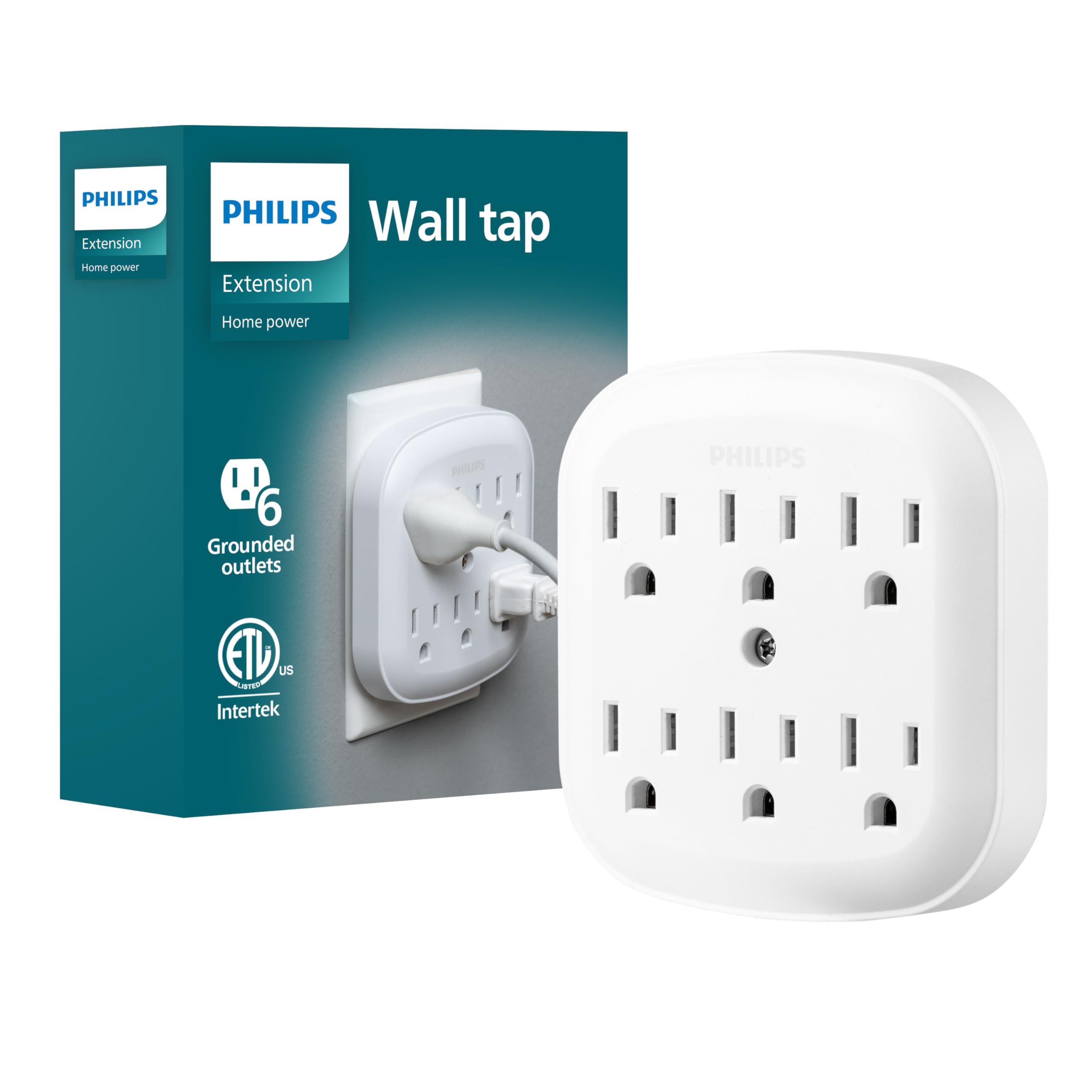 Philips Essential 2-Pin Tamper Resistant Socket Cover (Pack of 10)