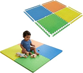 Baby Grow Non-Toxic EVA Playmat 10mm Thick Crawling Mat